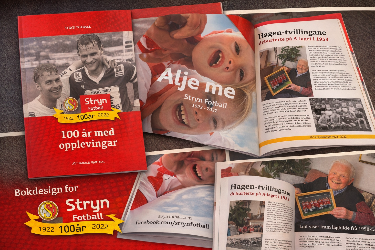 Jubileumsbok Stryn Fotball — Stryn Fotball | Pønske AS