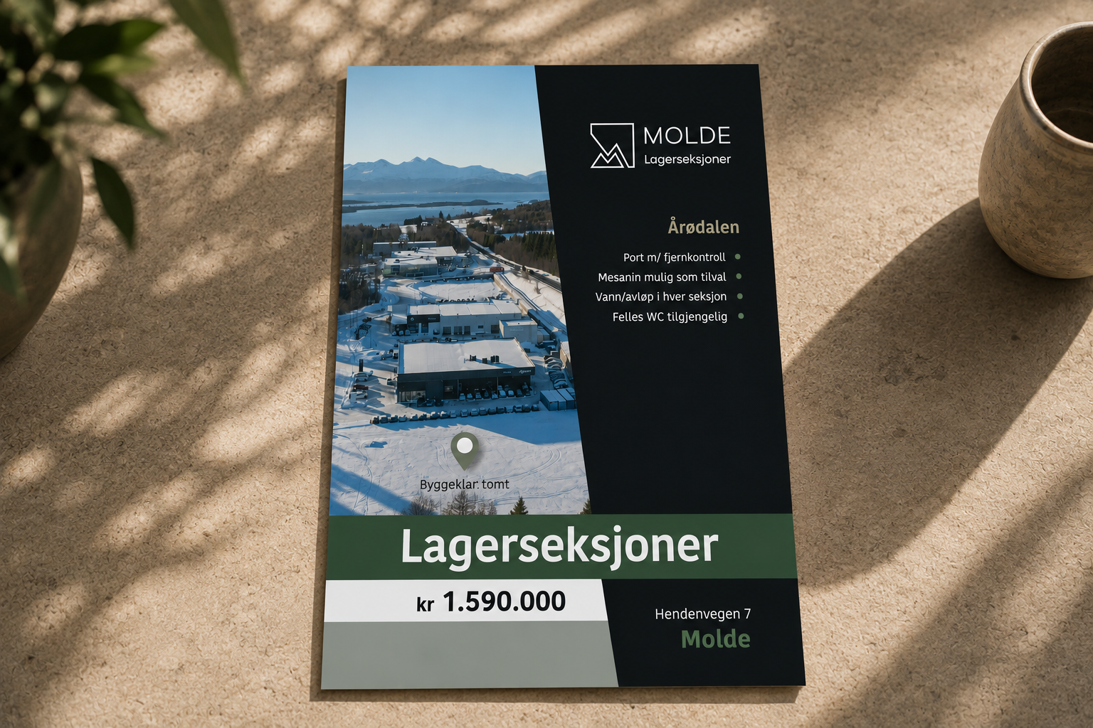 Prospekt lagerhall — Kontur Modul AS | Pønske AS