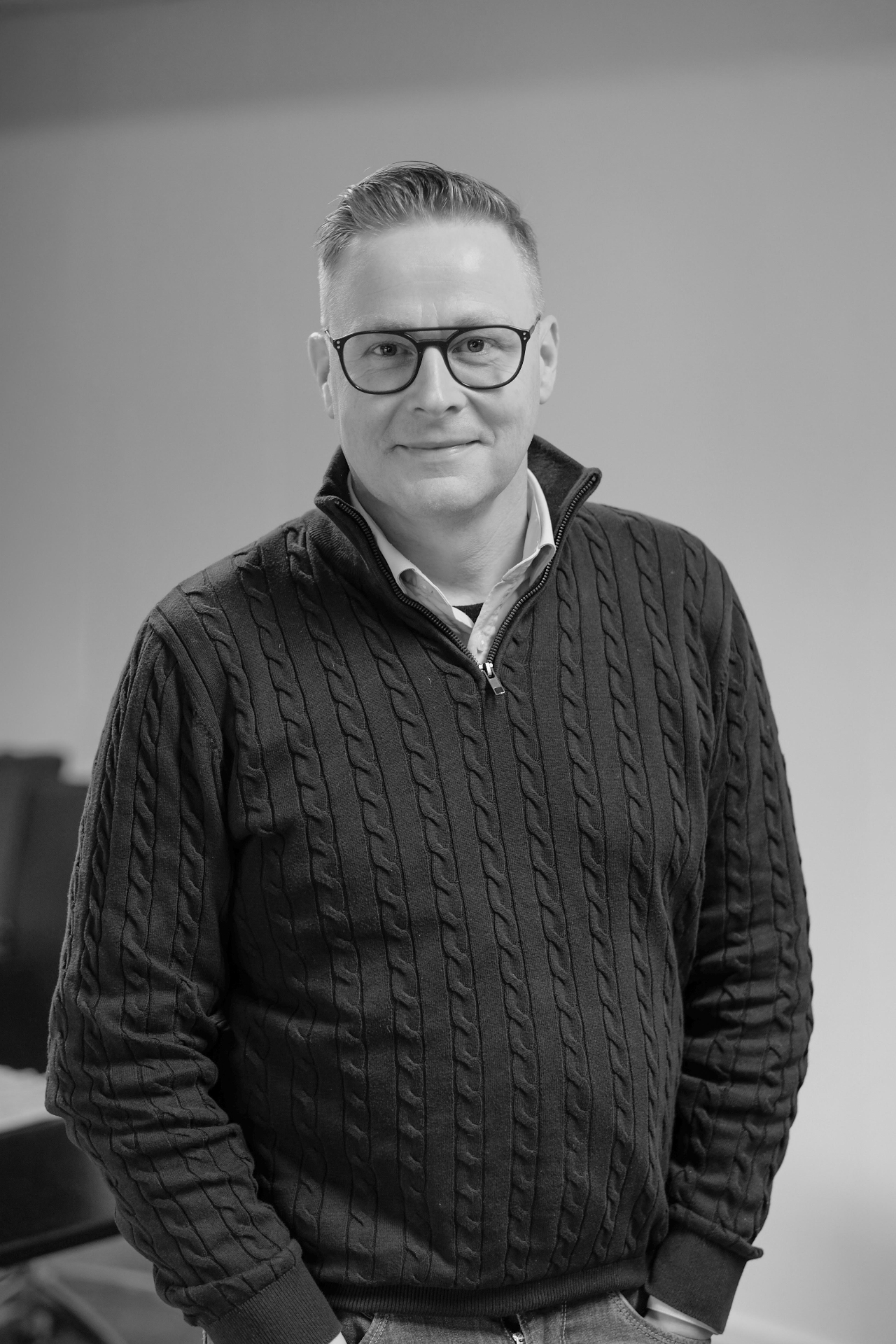 Portrett av Rune Sunde, daglig leder i Pønske AS