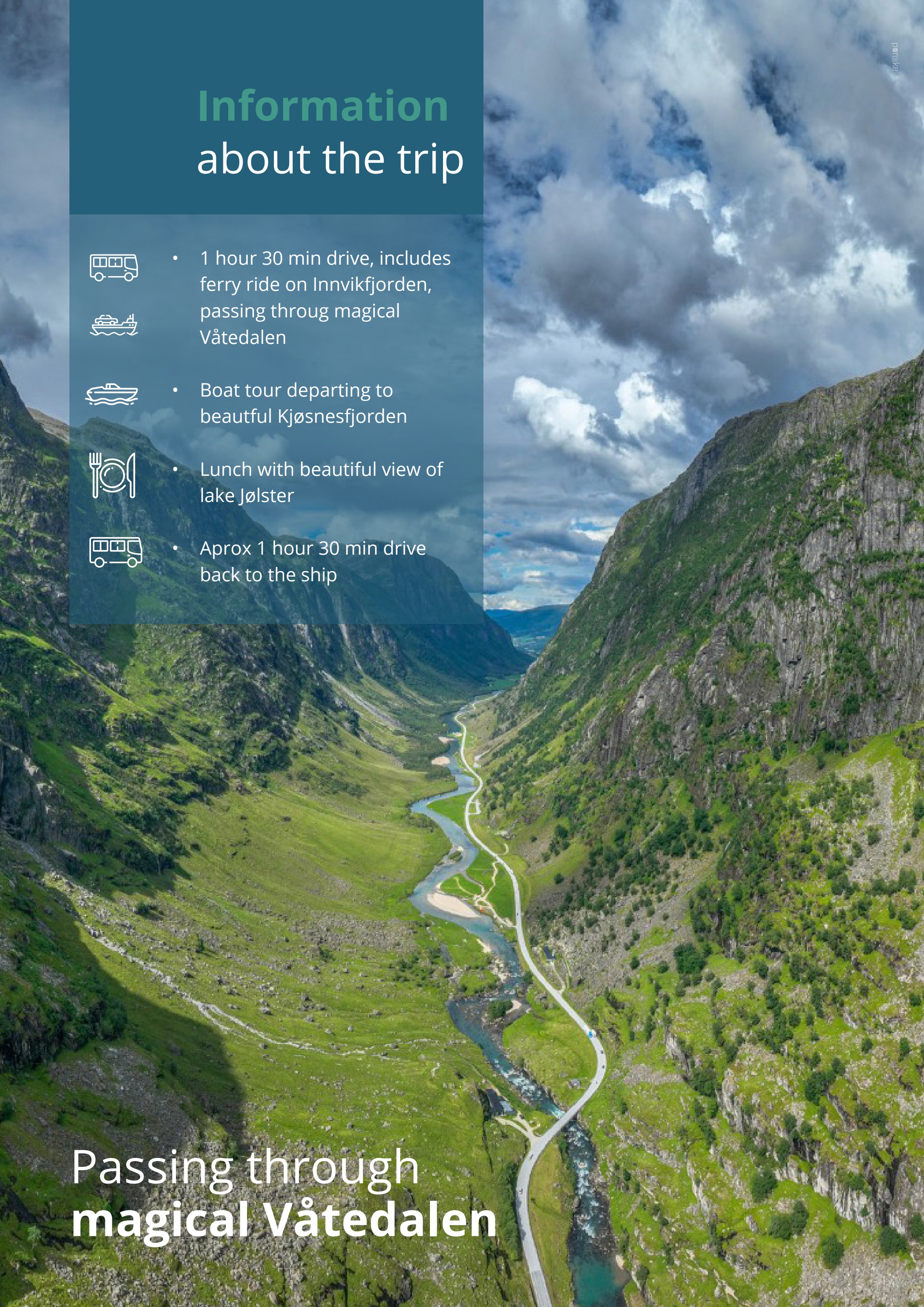 Cruise info — side 2