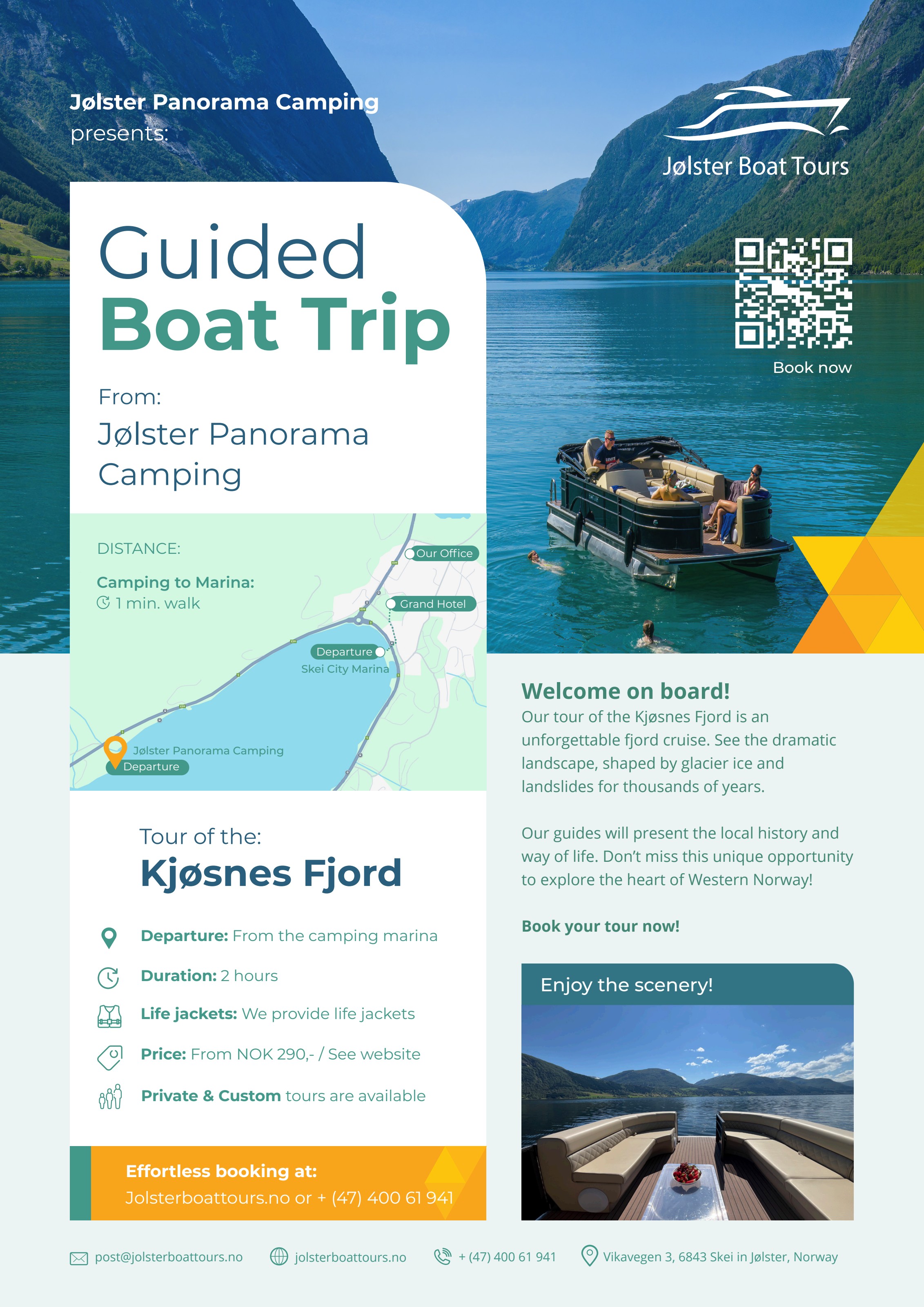 Flyer Jølster Panorama Camping